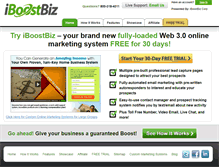 Tablet Screenshot of iboostbiz.com